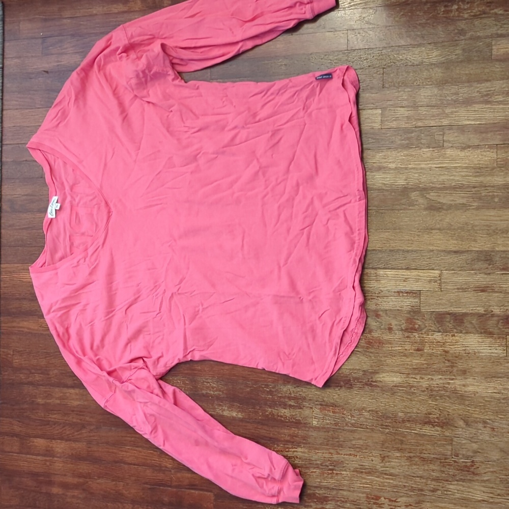 Pink Beau Rivage v neck long sleeve spirit jersey shirt - Picture 4 of 6
